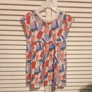 Old Navy Kids Dress with Ice Pop Print - Red, Blue, White